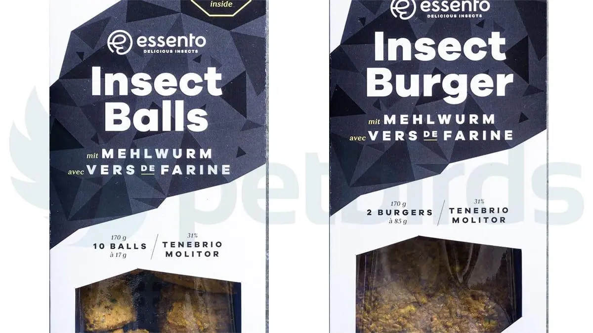 Burger meal-worms από τα Coop